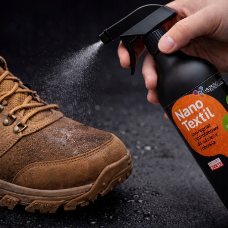 Impregnat do butów, odzieży, materiałów - Nano Textil - 500 ml