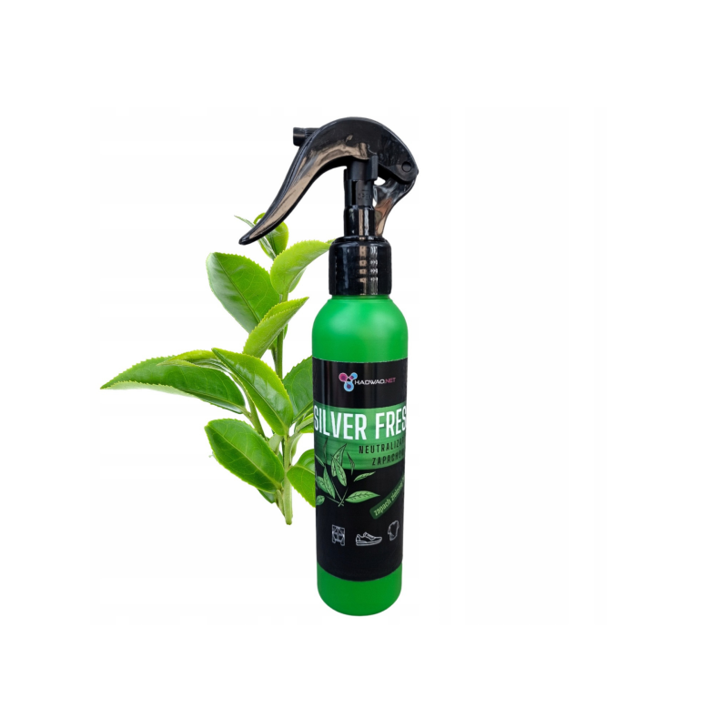 Neutralizator przykrych zapachów z tkanin i powietrza, z dodatkiem aktywnych cząstek srebra - Silver Fresh, 150 ml