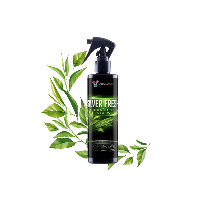 Neutralizator przykrych zapachów z tkanin i powietrza, z dodatkiem aktywnych cząstek srebra - Silver Fresh, 200 ml