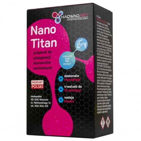 Preparat do pielęgnacji elementów metalowych Nano Titan