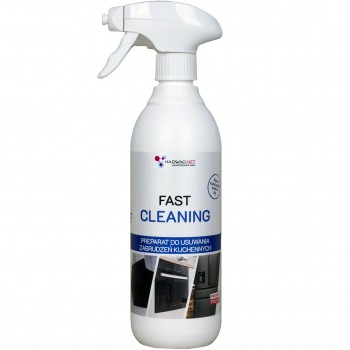 Środek do czyszczenia tłustych zabrudzeń kuchennych z dodatkiem aktywnych cząstek srebra - Fast Cleaning, 500 ml
