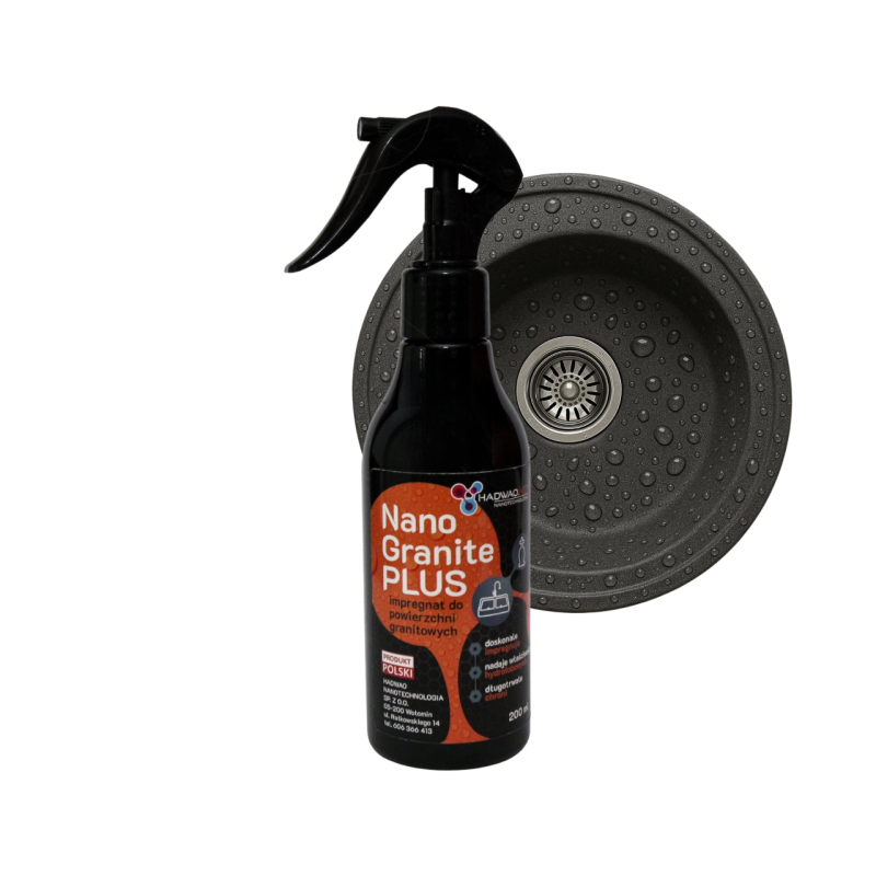 Impregnat do powierzchni granitowych - Nano Granite Plus 200 ml