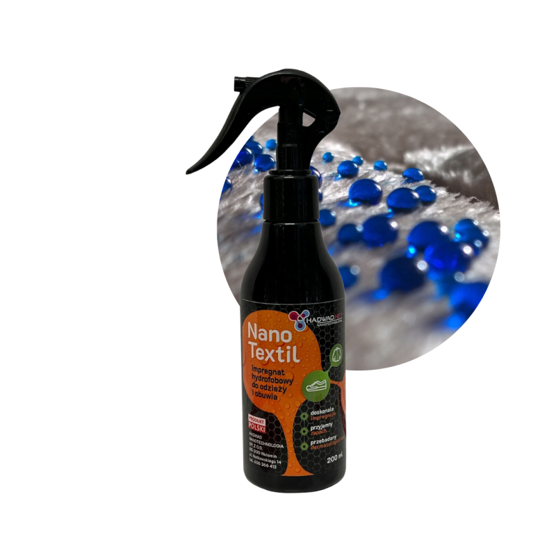 Impregnat do butów, odzieży i tekstyliów Nano Textil, 200 ml