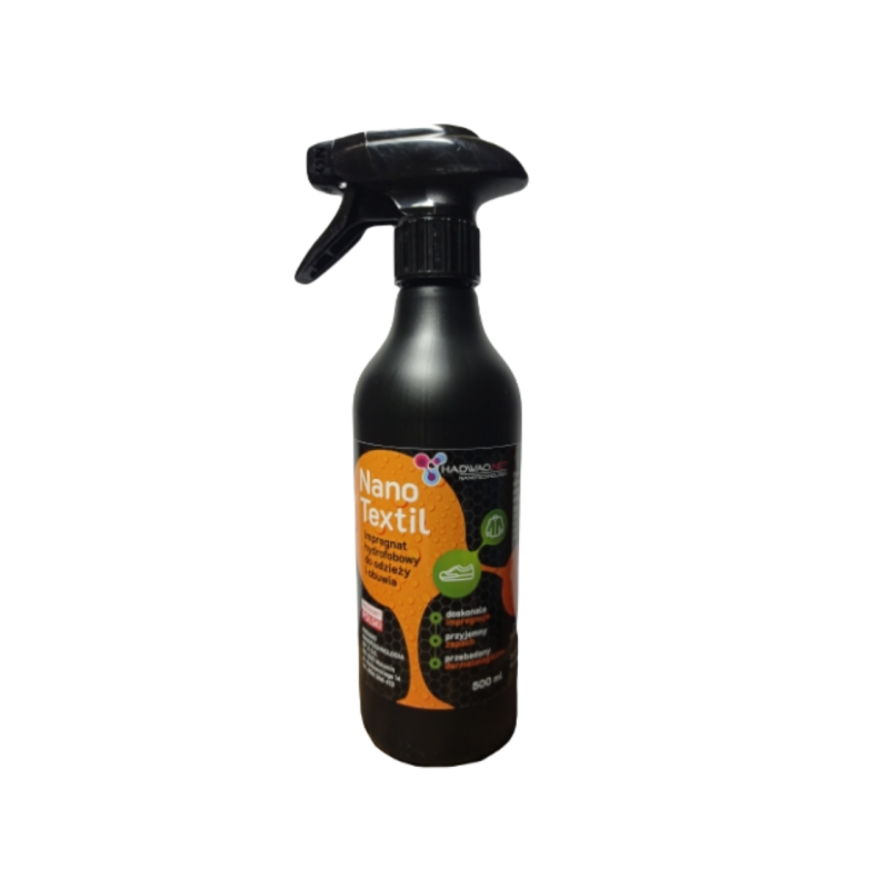 Impregnat do butów, odzieży, materiałów - Nano Textil - 500 ml Impregnat do butów, odzieży, materiałów - Nano Textil - 500 ml