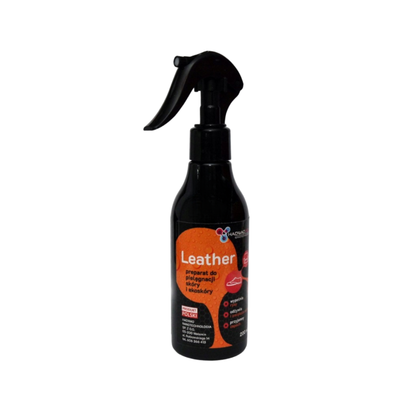 Preparat do pielęgnacji skóry i ekoskóry - Leather, 200 ml