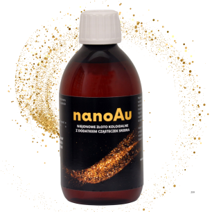 Niejonowe nano złoto koloidalne 50 ppm