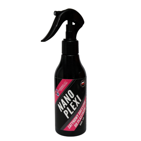 Dressing do plastików, gumy, winylu wnętrza auta - Nano Plexi od Strefy Detailingu