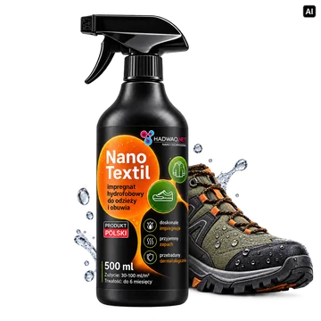 Impregnat do butów i obuwia trekkingowego Nano Textil 500 ml