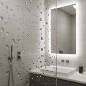 impregnat hydrofobowy do szkła w kabinie prysznicowej